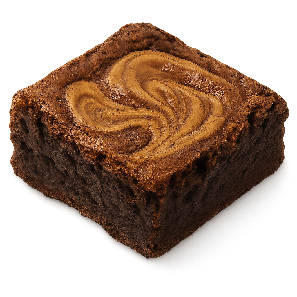 Peanut Butter Swirl Brownie
