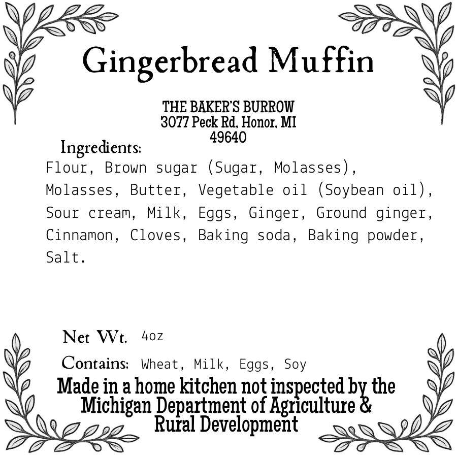 Gingerbread Muffin