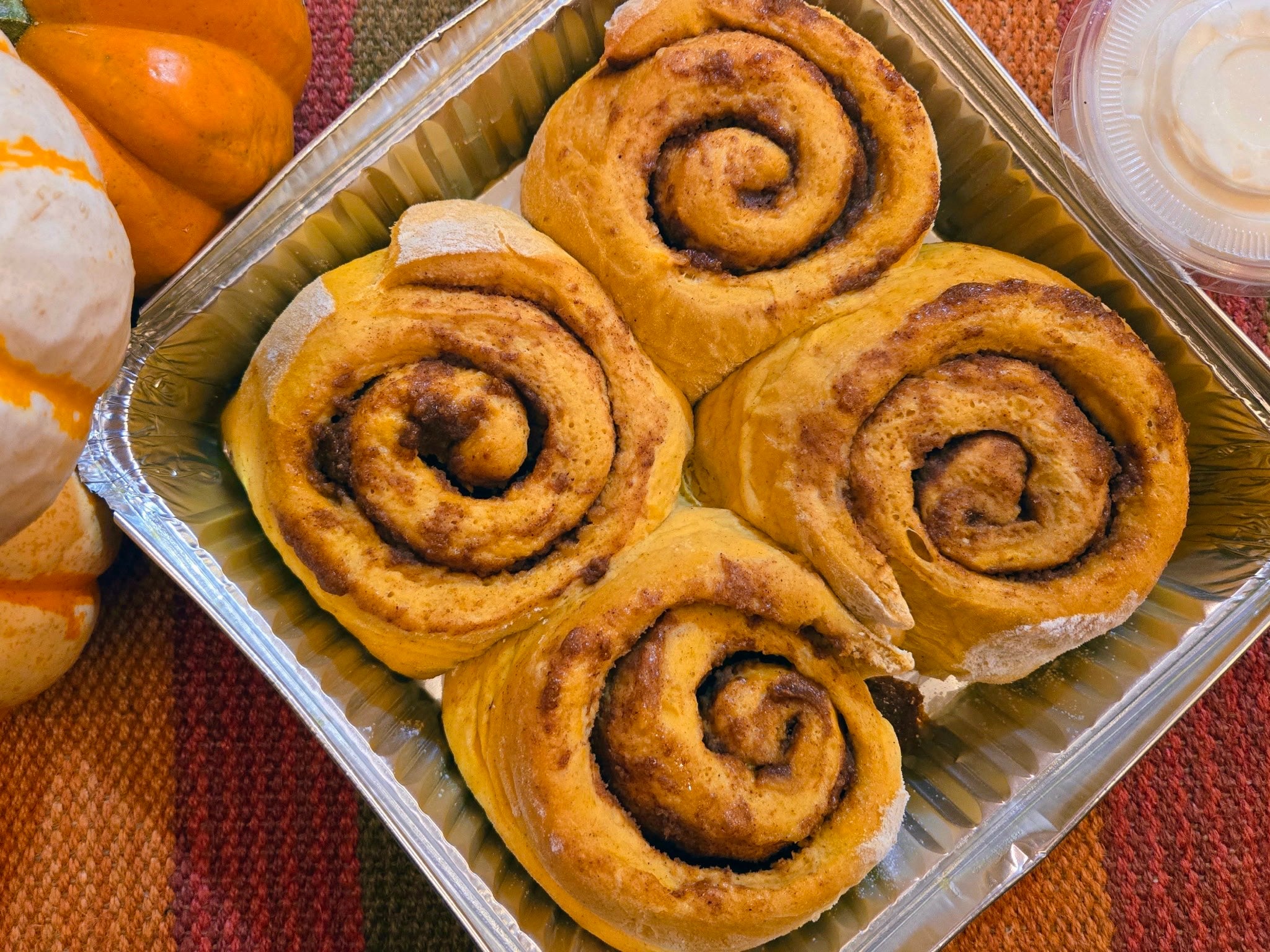 Pumpkin Cinnamon Roll 4-Pack