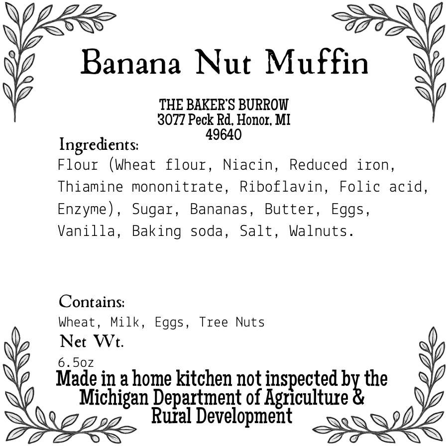 Banana Nut Muffin