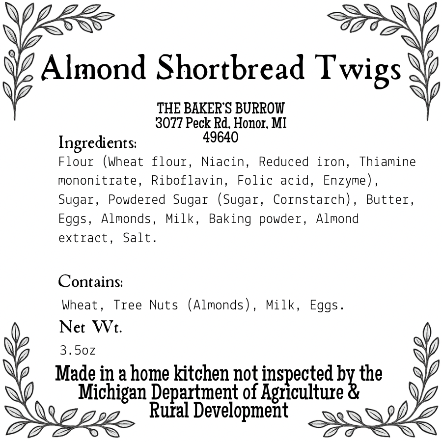 Almond Shortbread