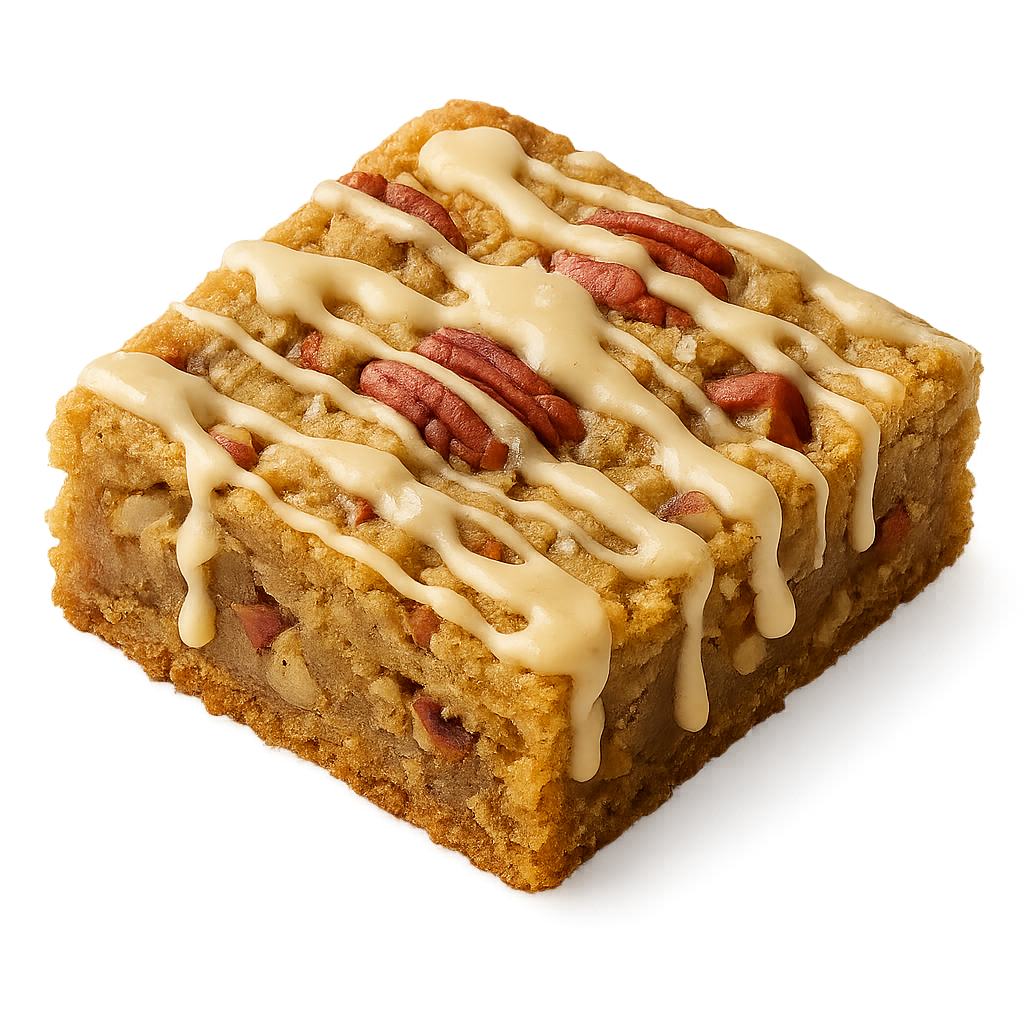 Maple Pecan Blondies